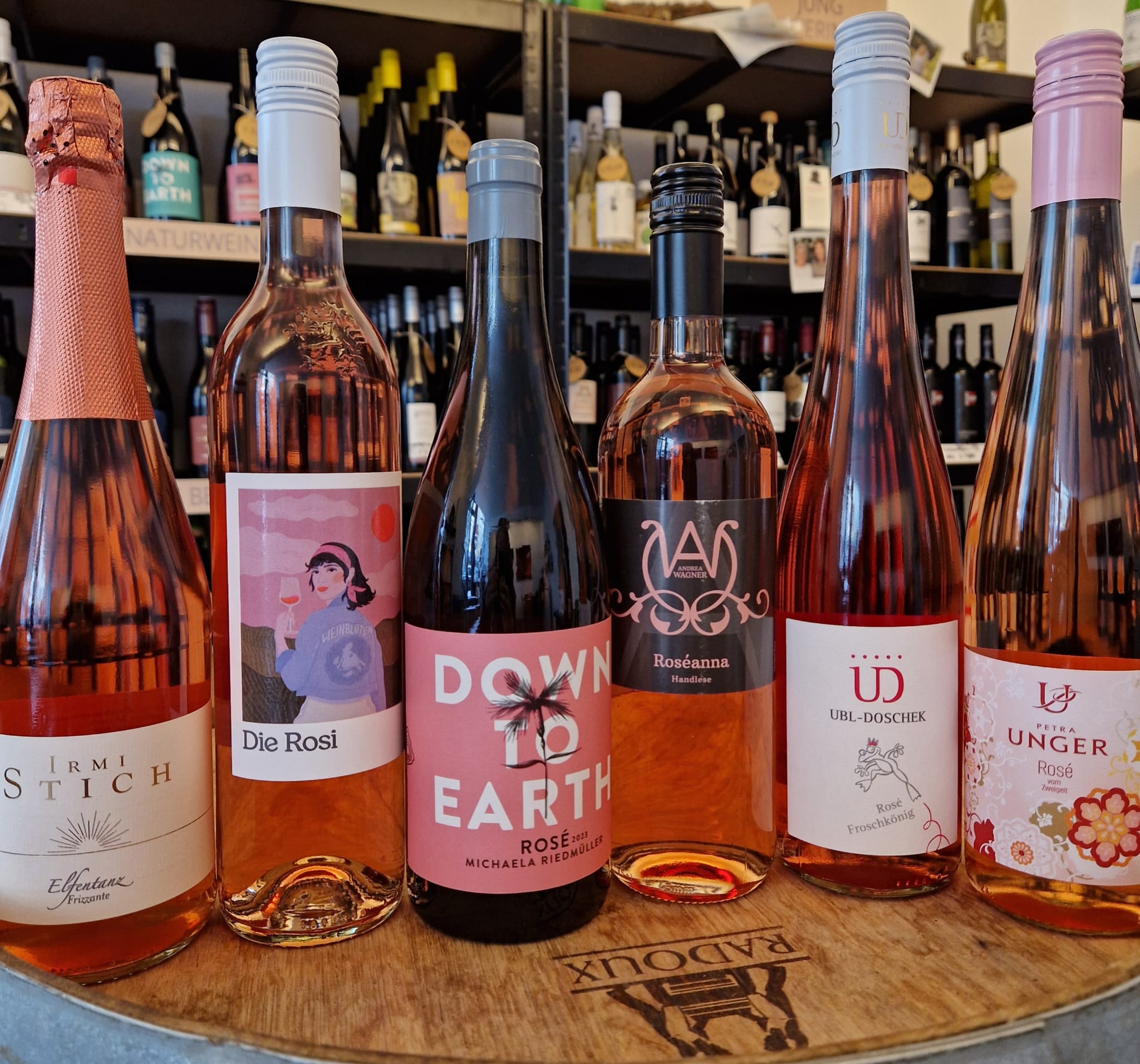 Vinodea | Weinhandlung | Weine von Winzerinnen | Shop | Verkostungen | Rosé